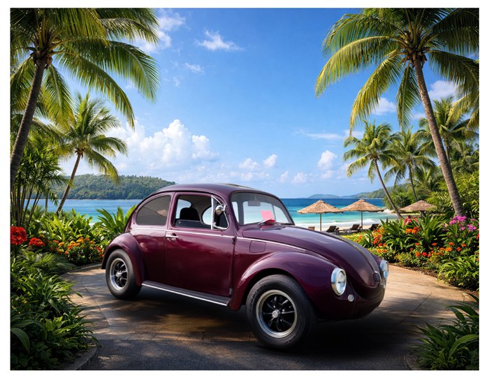 Purple Beetle · Tropical